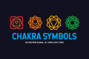 Download Chakra Symbols Set Spiritual Vector - Symbol Collection