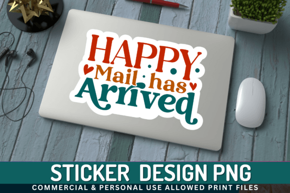 Download Happy Mail Has Sticker Design - Sticker design Collection