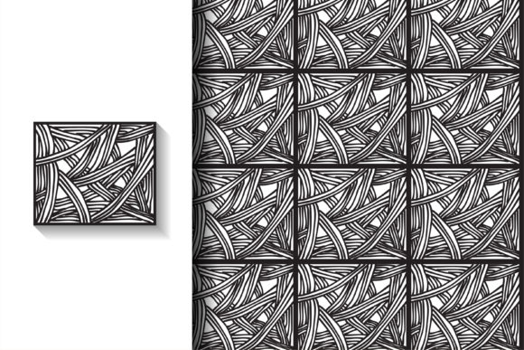 Download Abstract Curve Line Black Pattern - Premium Resources